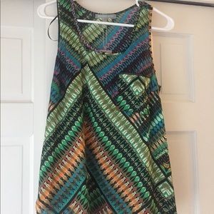 Patterned tank top
